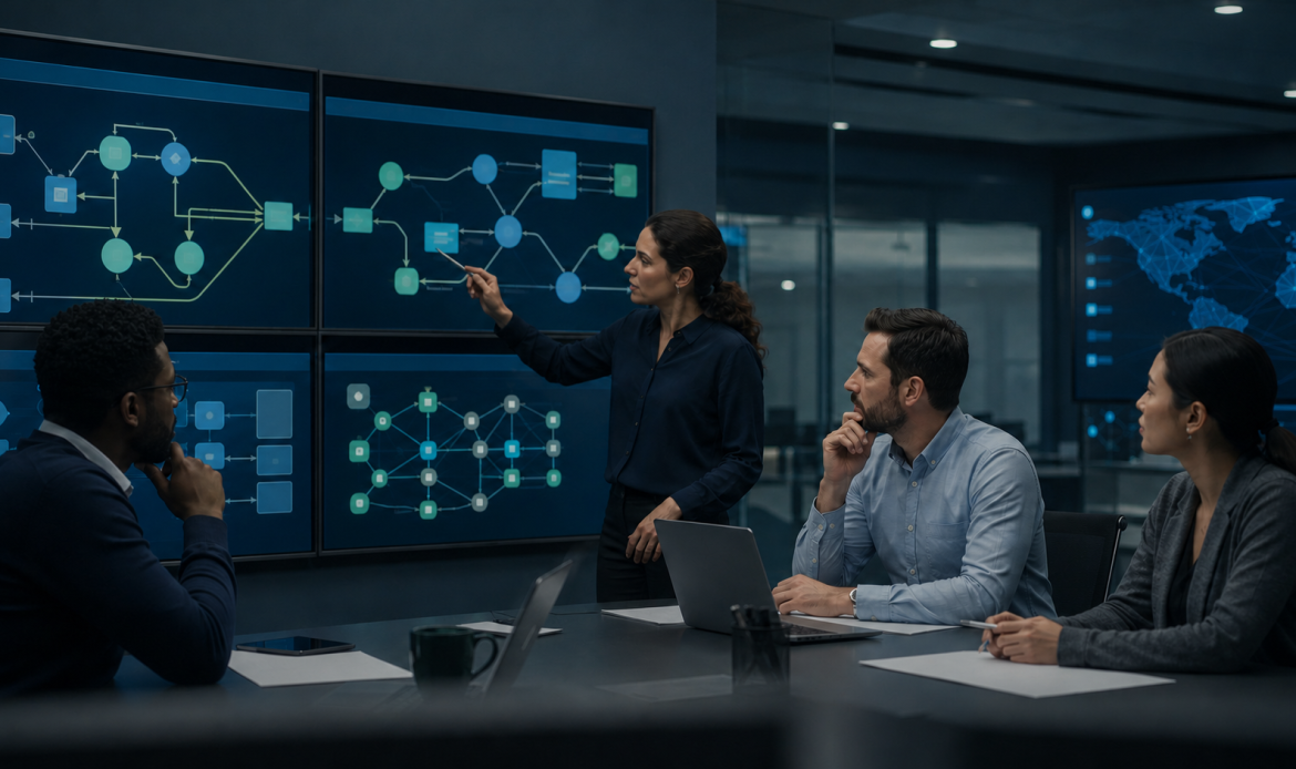 Payment and compliance team reviewing a forex broker PSP architecture