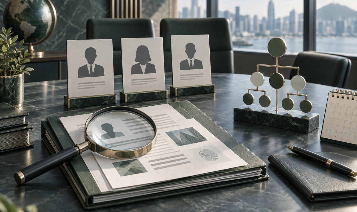 董事与股东适当性审查的人员档案及控制关系示意 / Personnel evidence and ownership links for director and shareholder assessment