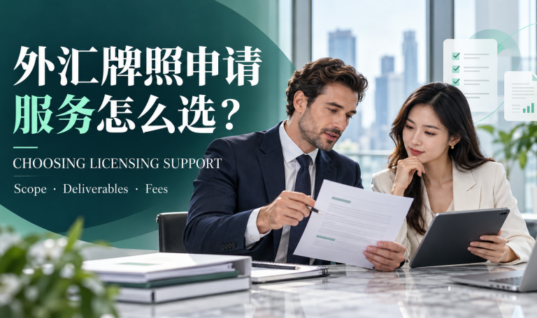 外汇牌照申请服务选择 / Choosing forex licensing support