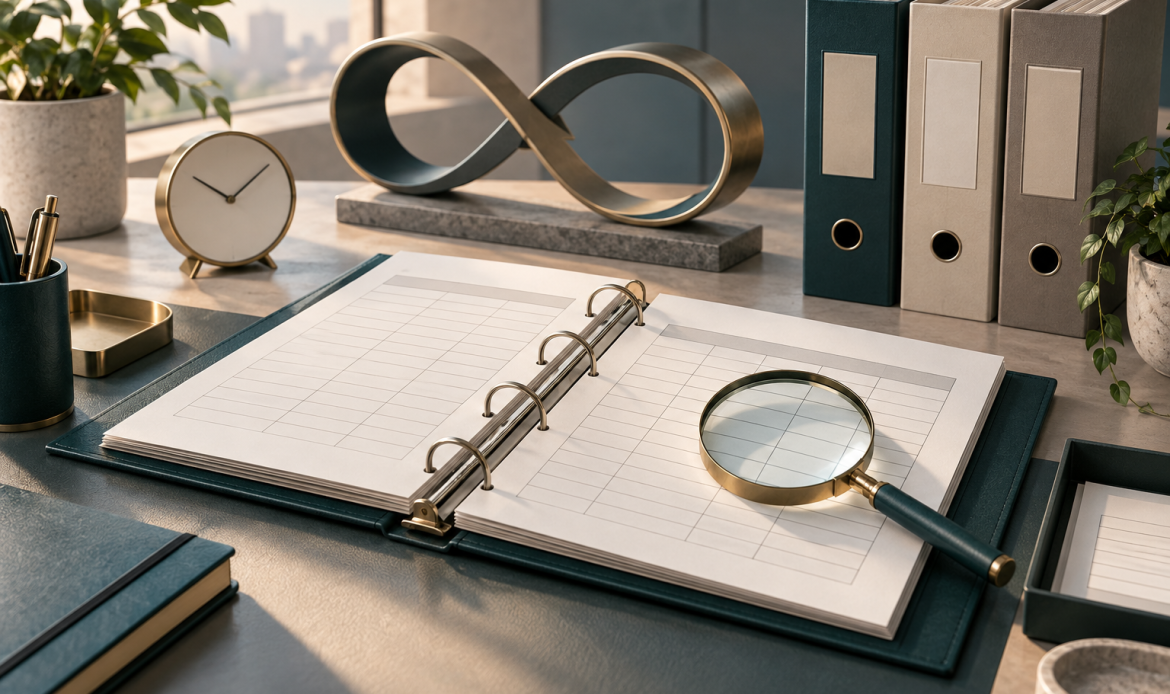 外汇牌照持续合规：证据档案与定期复核概念图 / Ongoing forex licence compliance evidence and review