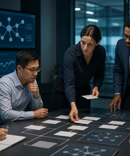 Compliance team reviewing a risk-based AML and KYC policy for a forex broker